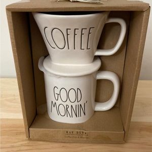 Rae dunn mug and filter